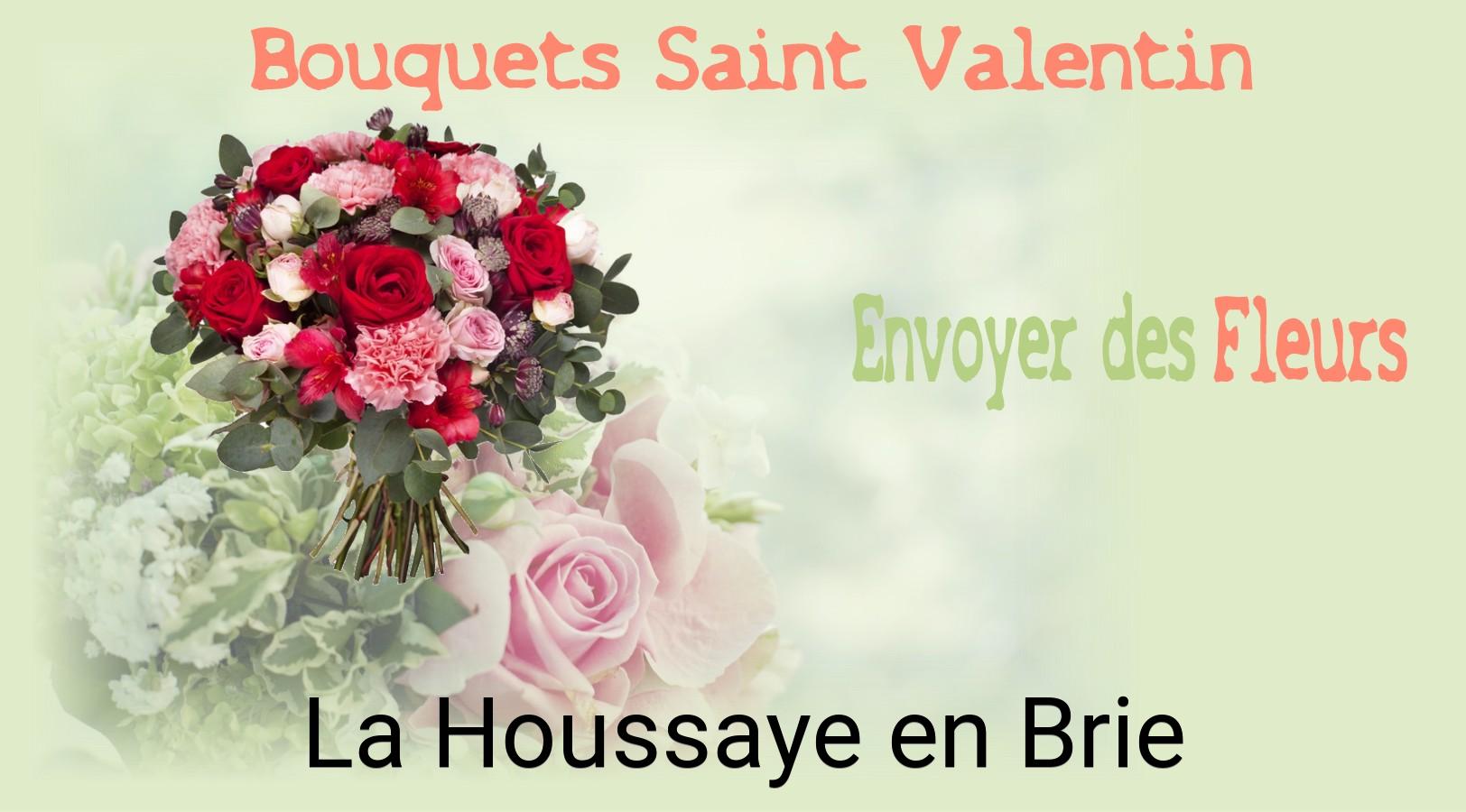 Roses de Saint-Valentin livrées à La Houssaye-en-Brie